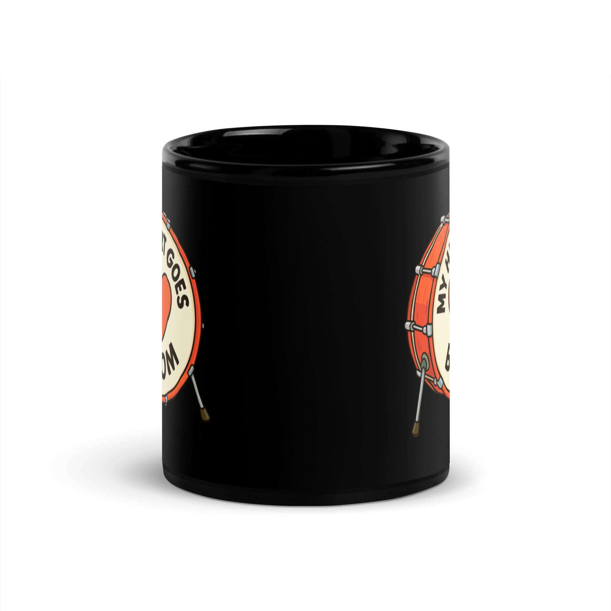 Black Glossy Mug - Image 3