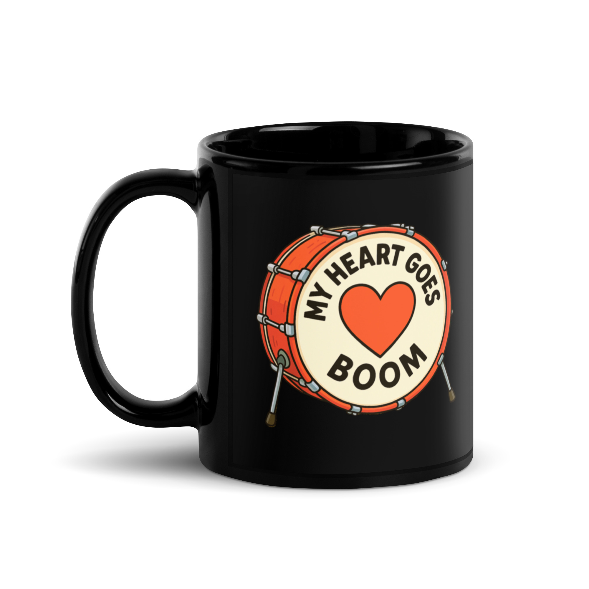 Black Glossy Mug - Image 2