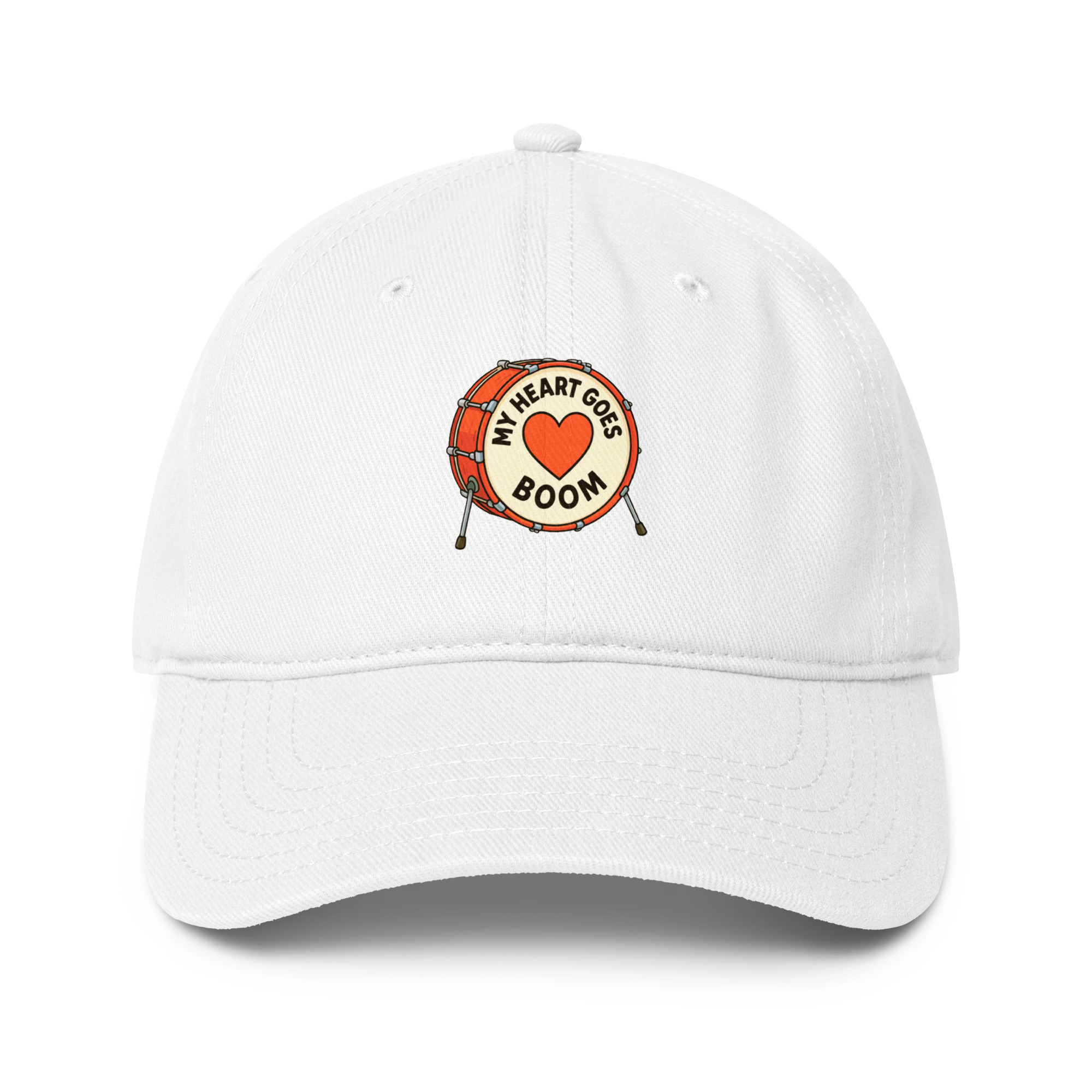 Low-profile baseball cap